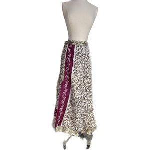 Maxi Wrap Skirt - Reversible